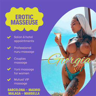 Giorgia Erotic Massage Madrid, Spain